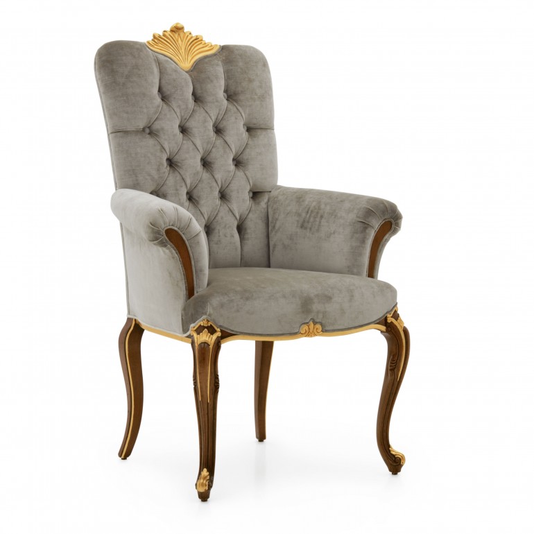 5390 baroque style wood armchair bronte3