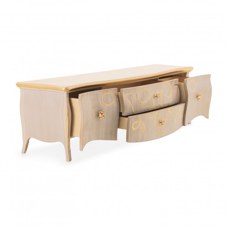 5403 classic style wood sideboard butterfly4