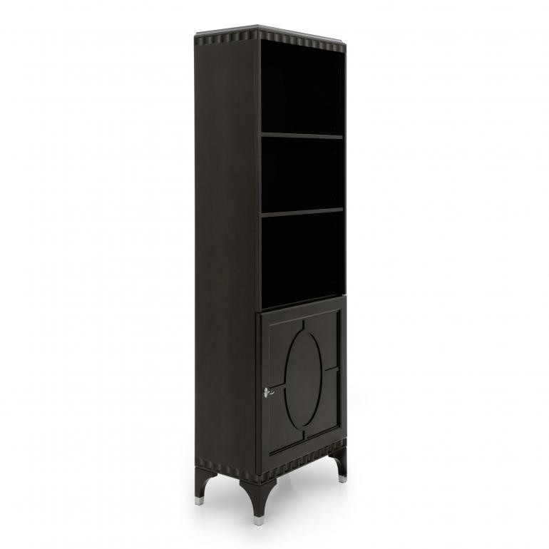 modern style wooden bookcase