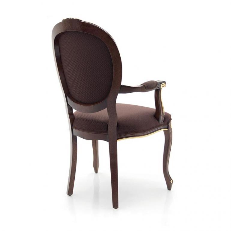 5603 classic style wood armchair rousseau3