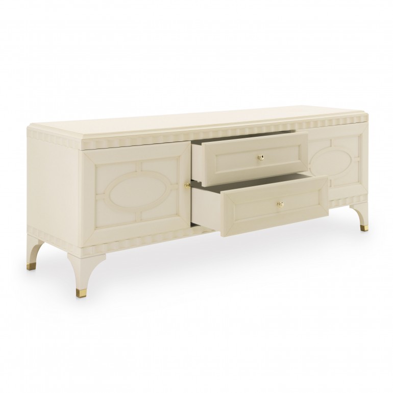 5754 modern style wood sideboard ellipse b5