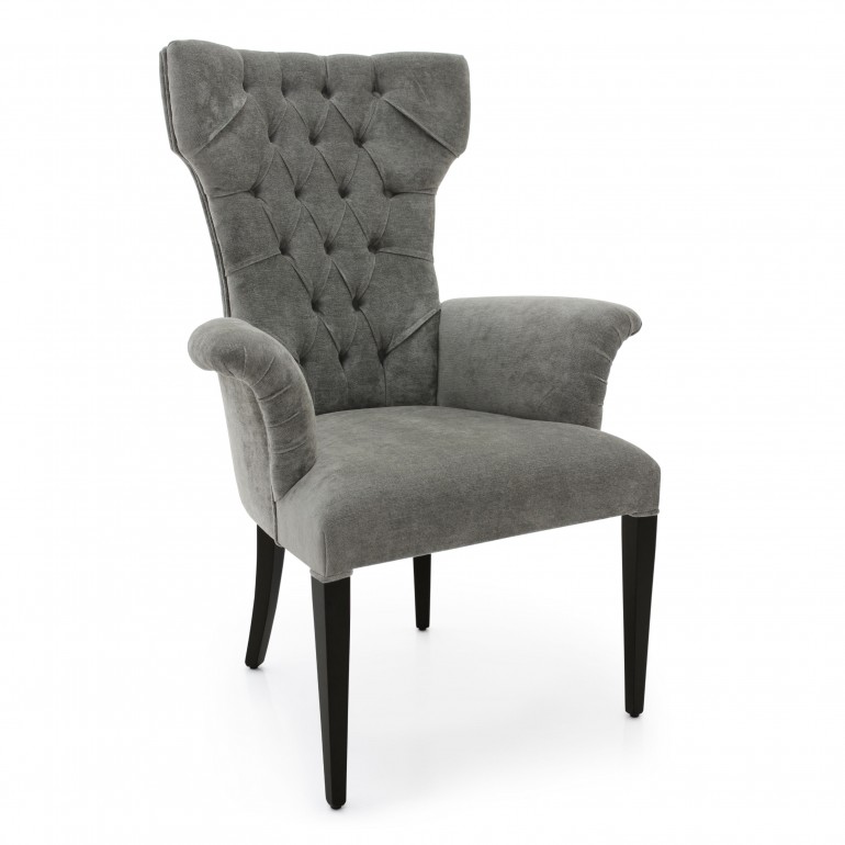 5831 modern style wood armchair queen