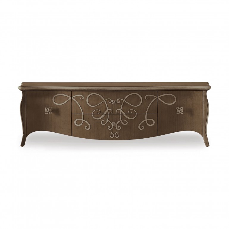 classic style wooden tv unit