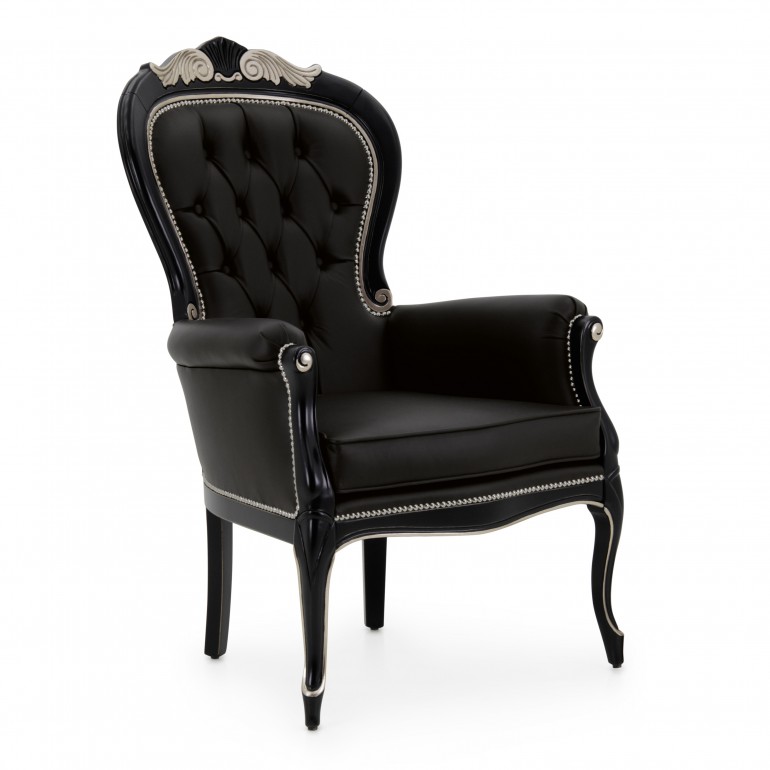 5931 classic style wood armchair foglia6