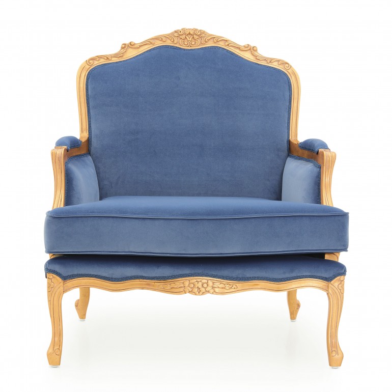 5978 classic style wood armchair spagna b5