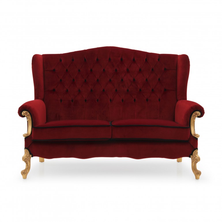 6041 baroque style wood sofa eneide