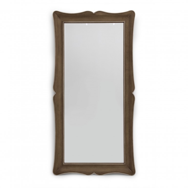 classic style wooden mirror