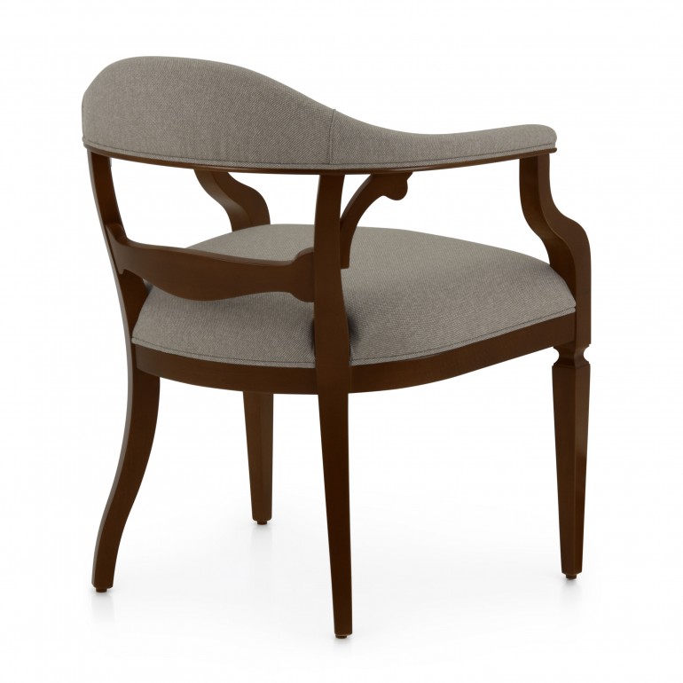 6310 classic style wood armchair taurus b4