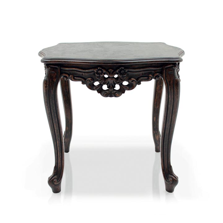 64 baroque style wood table astoria