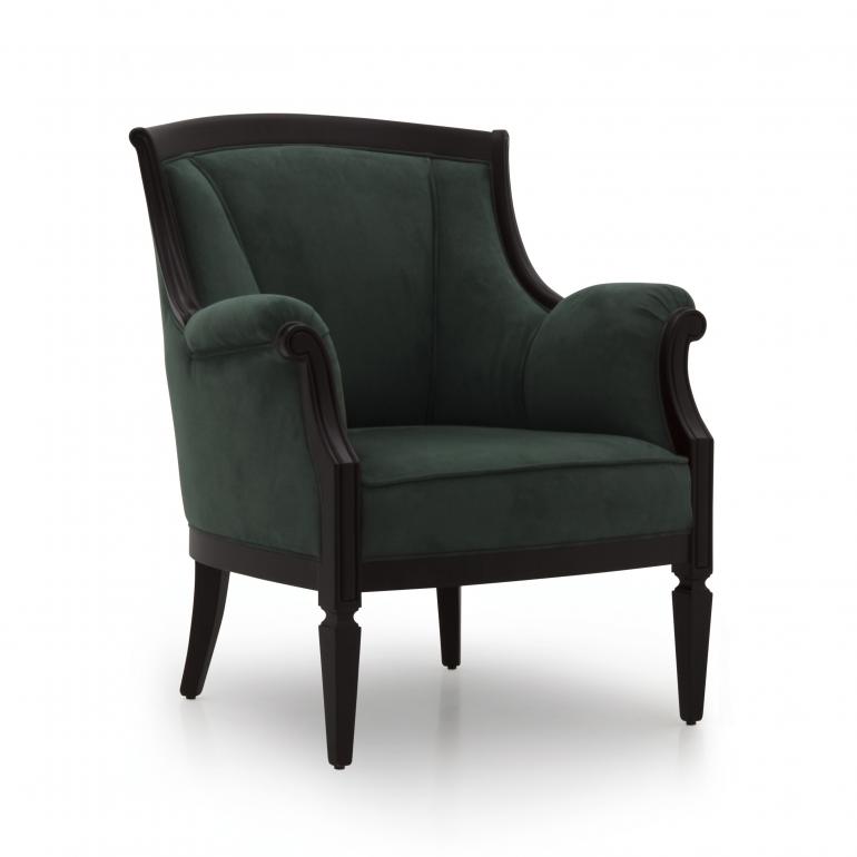 Classic Style Armchair Made Of Wood Desmi Sevensedie