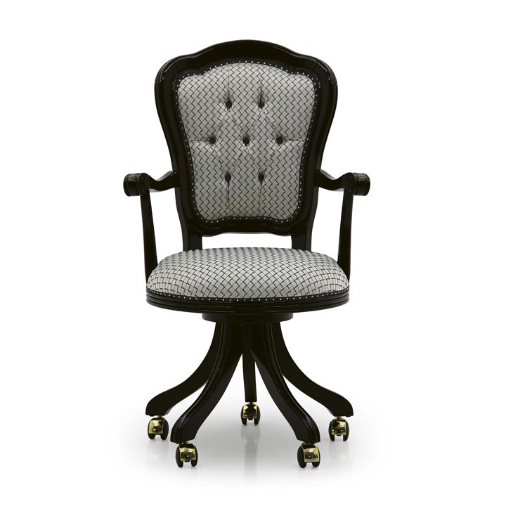 653 classic style wood armchair flavia3