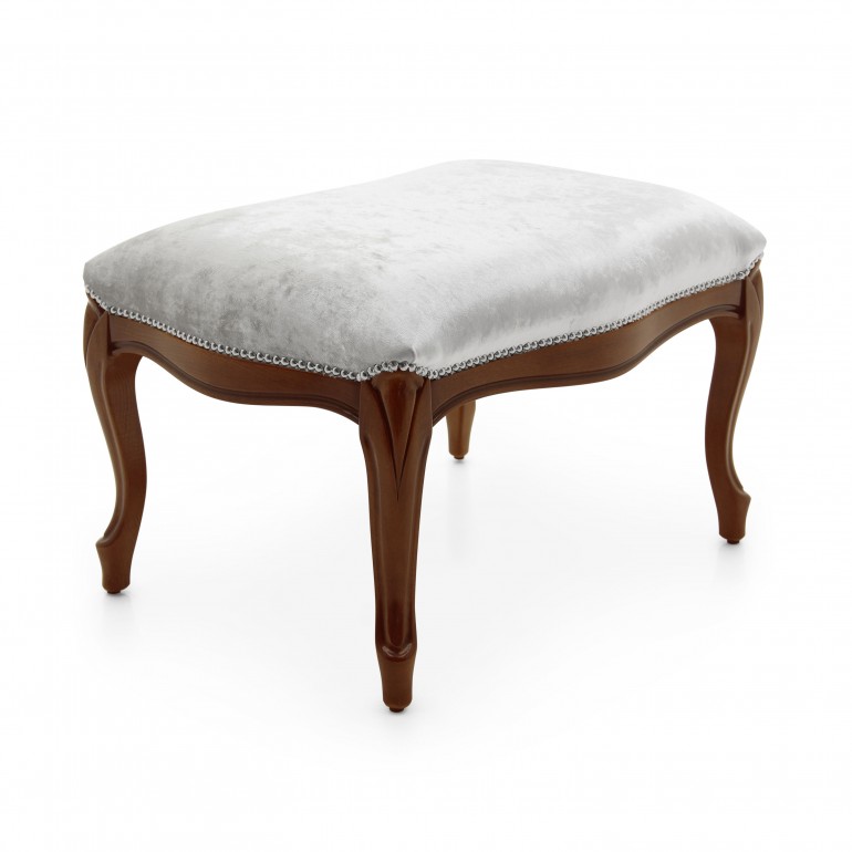 7005 classic style wood ottoman foglia