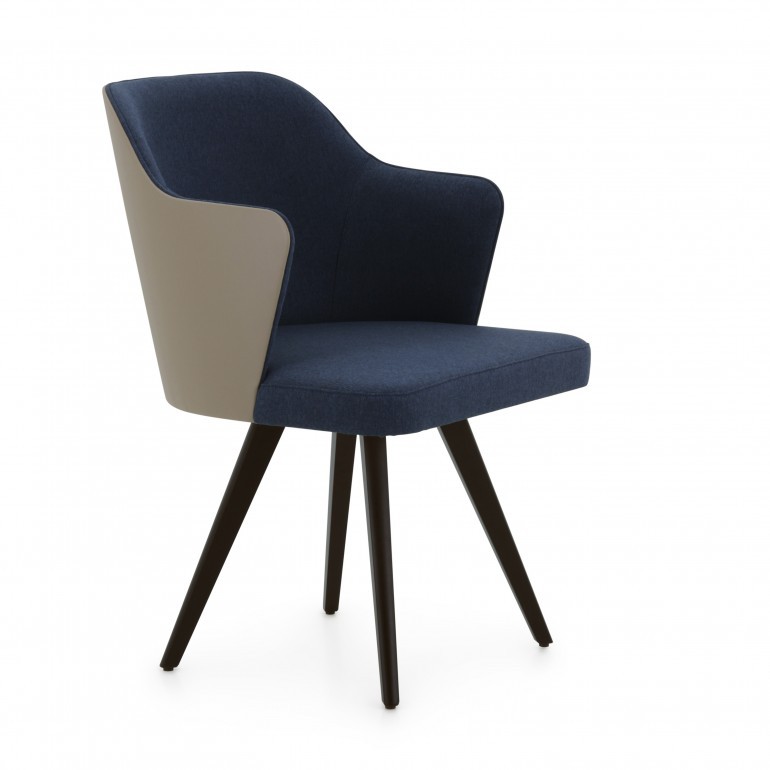 7008 modern style wood armchair custom12