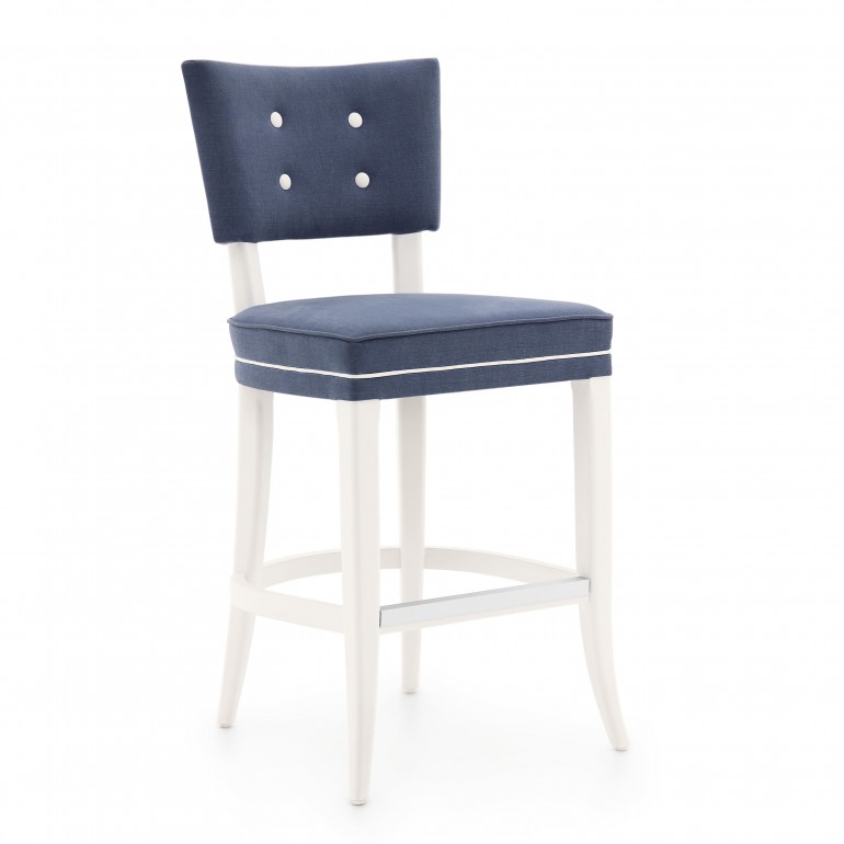 7018 modern style wood barstool silvia