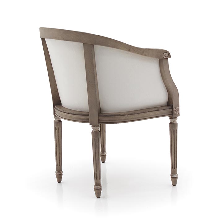 708 classic style wood armchair luigi b5