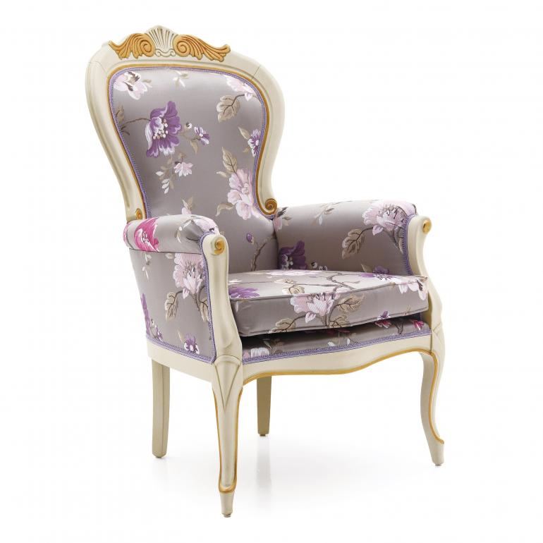 7272 classic style wood armchair foglia3