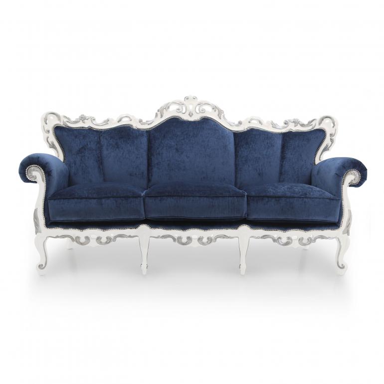 baroque style wooden sofa