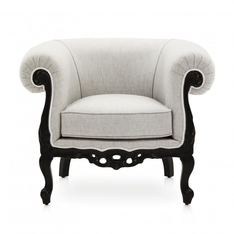 7691 baroque style wood armchair febo4