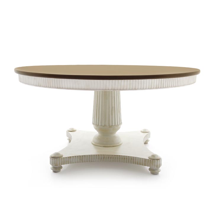 799 classic style wood table priamo1