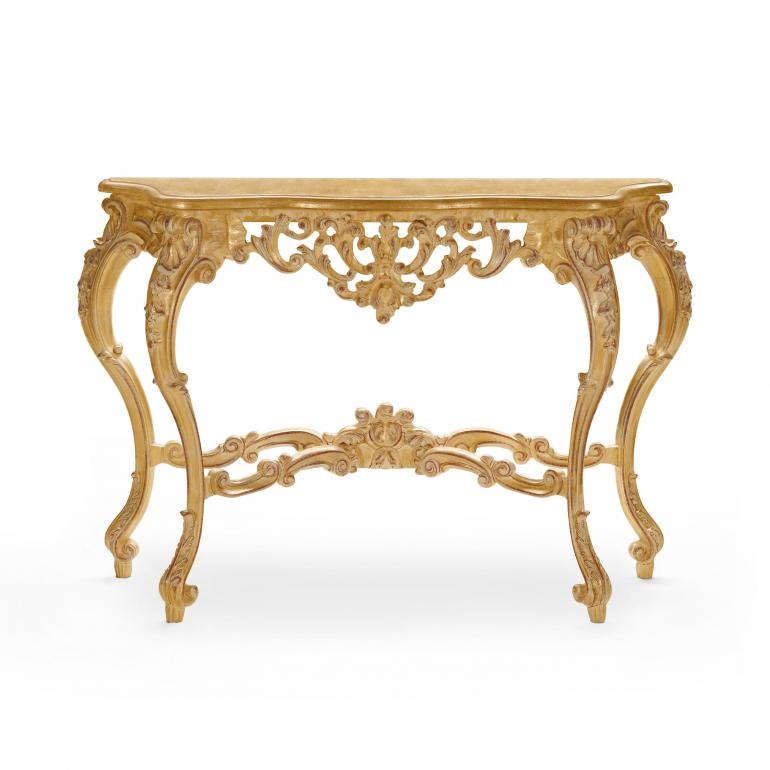 8097 classic style wood console table selene b