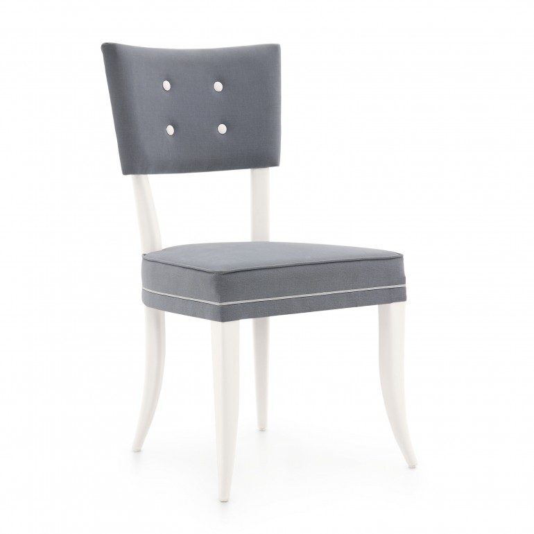 815 modern style wood chair silvia