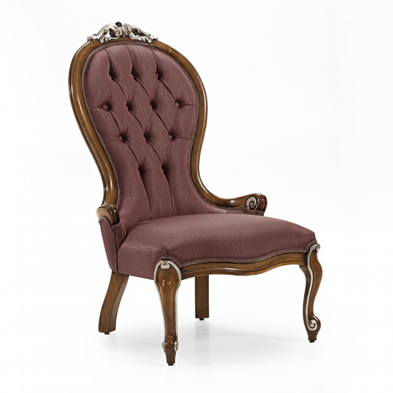 8181 classic style wood armchair pollia