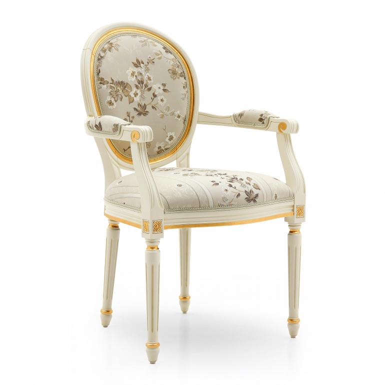 83 classic style wood armchair luigi