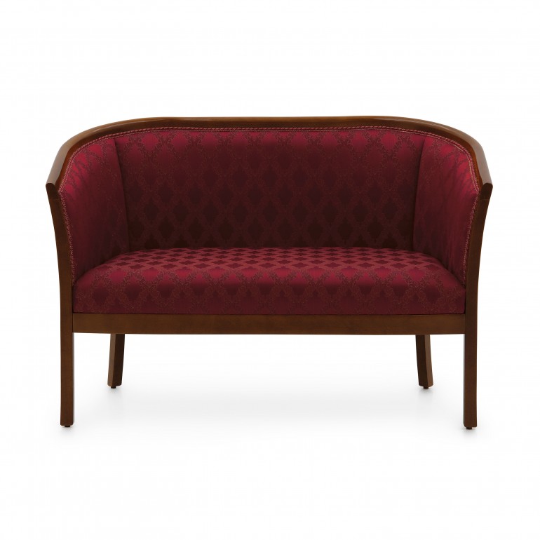 849 classic style wood sofa leda