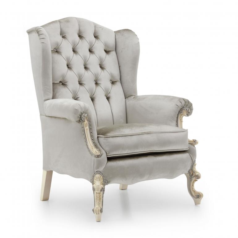 8516 classic style wood armchair eneide7