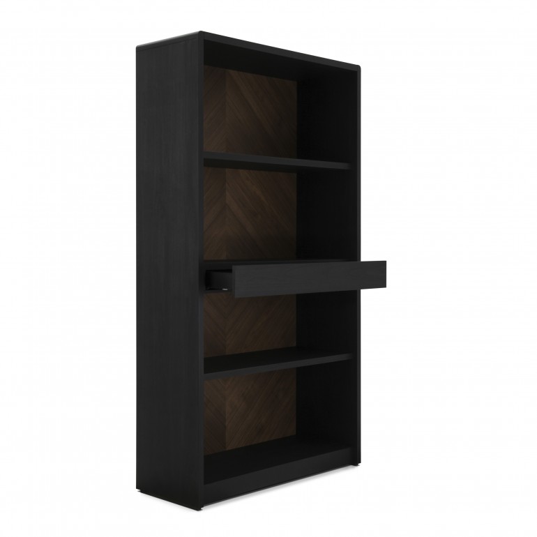 8530 modern style wood bookcase moon5