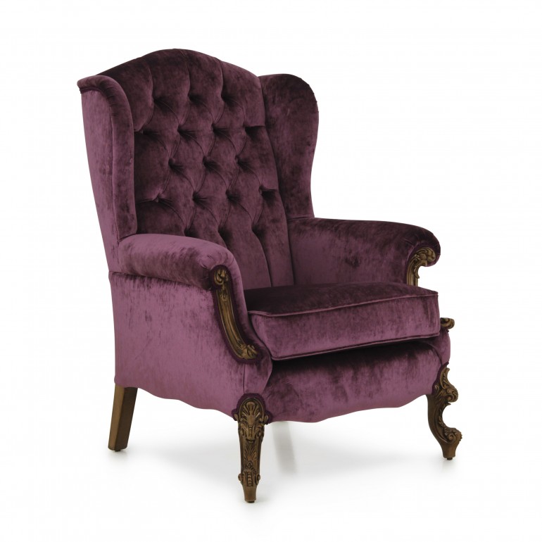 854 classic style wood armchair eneide9