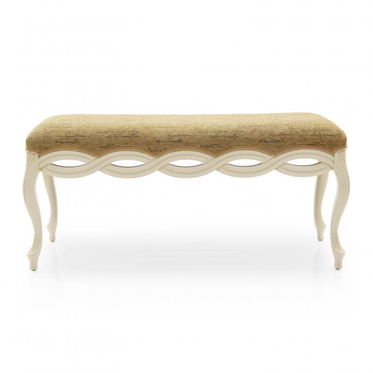 86 classic style wood bench intreccio4
