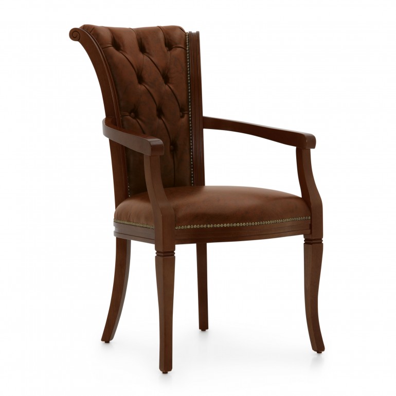 8686 classic style wood armchair york