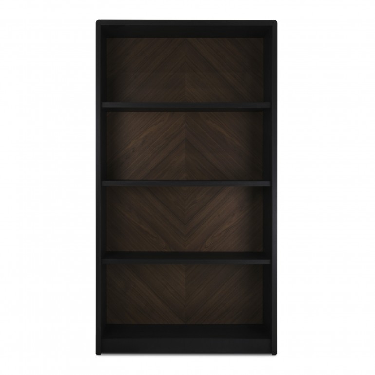 8765 modern style wood bookcase moon6