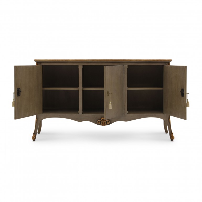 8773 classic style wood sideboard aura b7