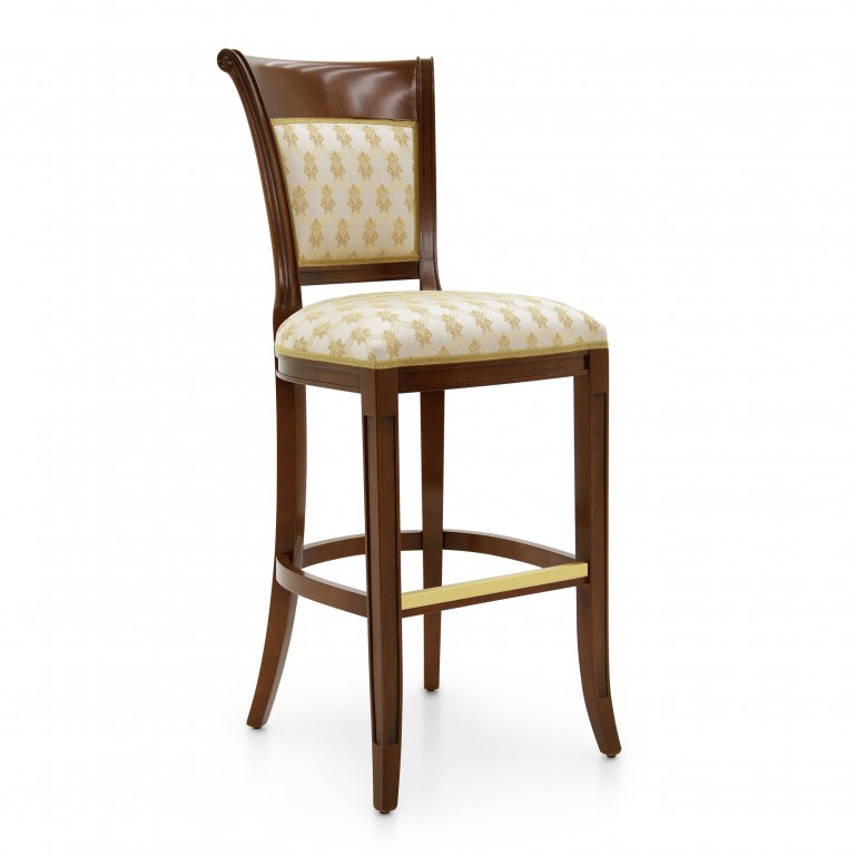 8800 classic style wood barstool ricciolo