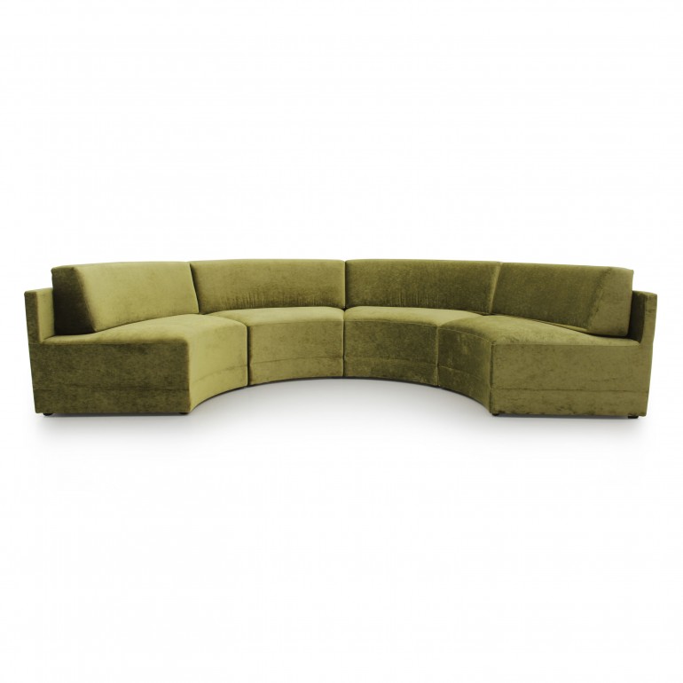 contemporary style wooden sofa