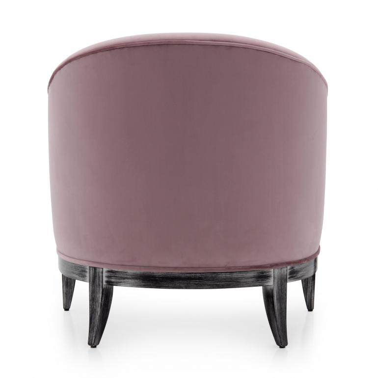 923 modern style wood armchair king8