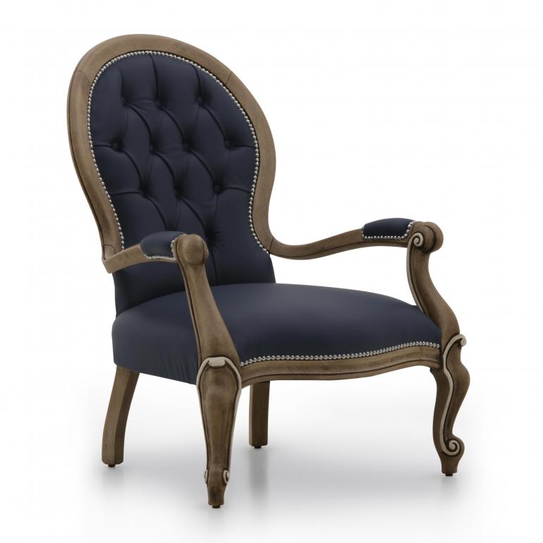 98 classic style wood armchair diva b4