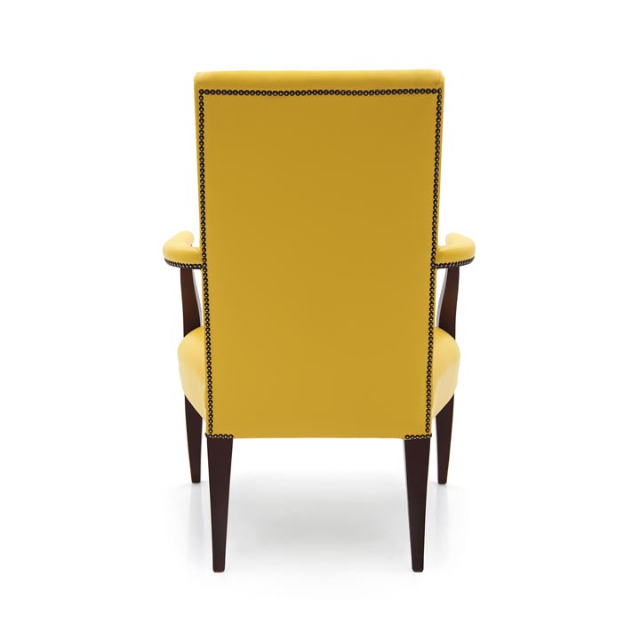98 modern style wood armchair luna3