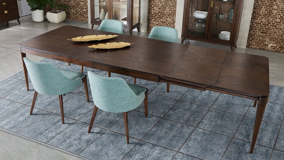 ada wooden extendable table 693