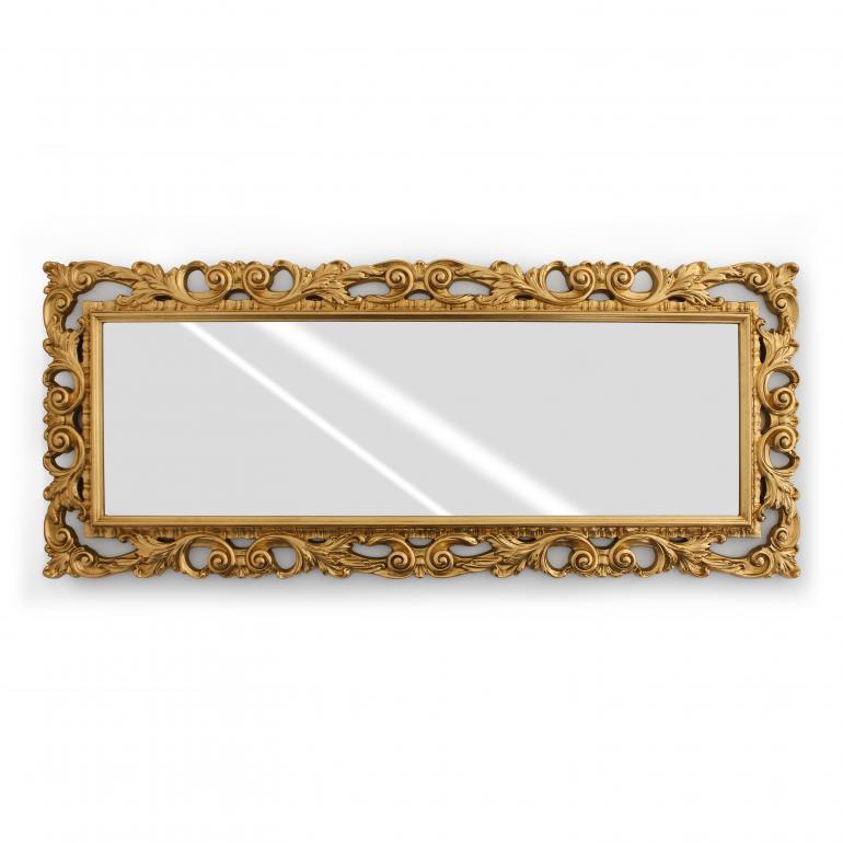 baroque style wood mirror crisilla 1576 6997