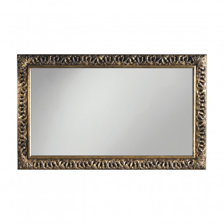 classic style wooden mirror