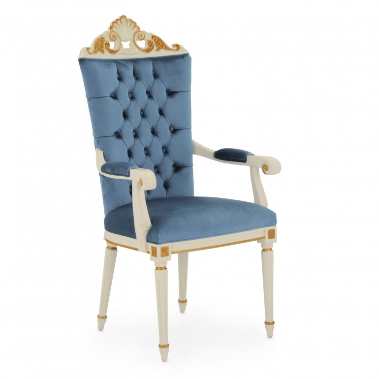 classic style wood armchair custom044 6089