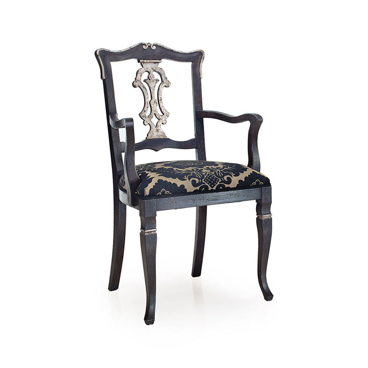 classic style wood armchair ducale 67 7600