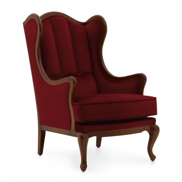 classic style wood armchair leia 3061