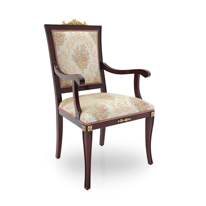 classic style wood armchair lorena 99 5390