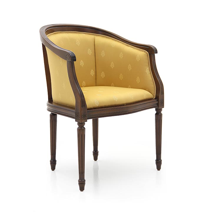 classic style wood armchair luigi b 6962