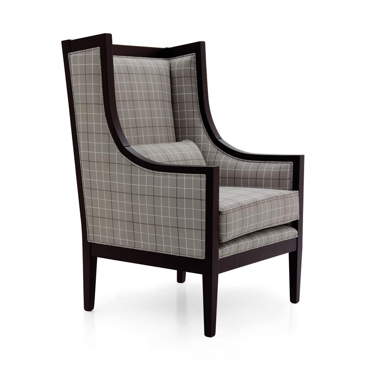 classic style wood armchair miranda 3408