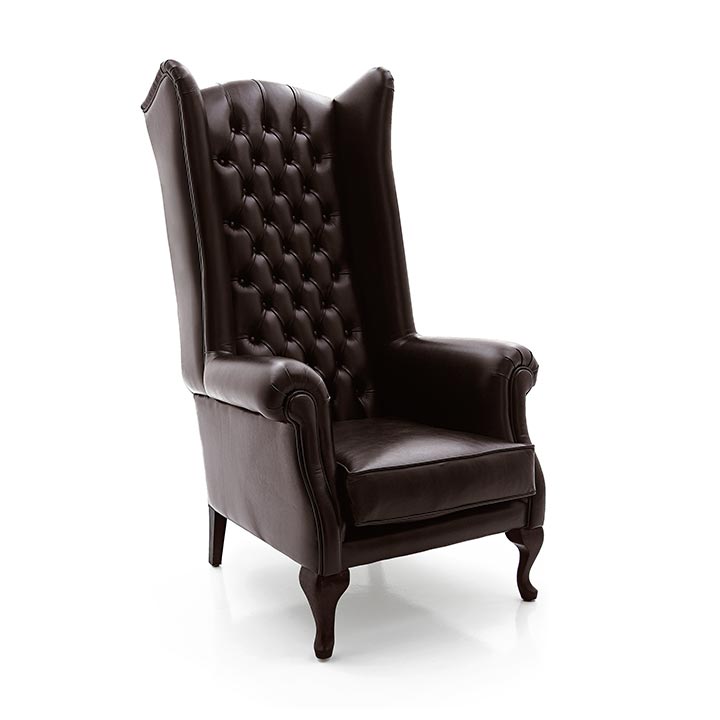old fashioned armchair